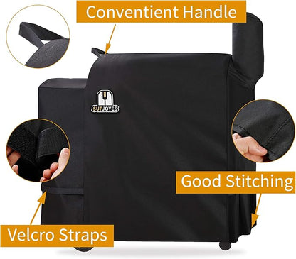 SUPJOYES Grill Cover for Traeger 34 & 780 Series, Heavy Duty Waterproof Wood Pellet BBQ Accessories for Traeger Pro 34 Smoker Grill