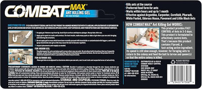 Combat Indoor and Outdoor Ant Killing Gel, 27 Gram (Pack of 12)