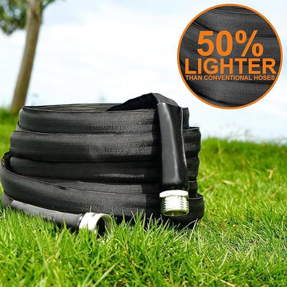 Garden Hose, Lightweight, Ultra Flexible, Durable, Kink-Free Garden Hose, RV, Marine and Camper Hose (50 FT)