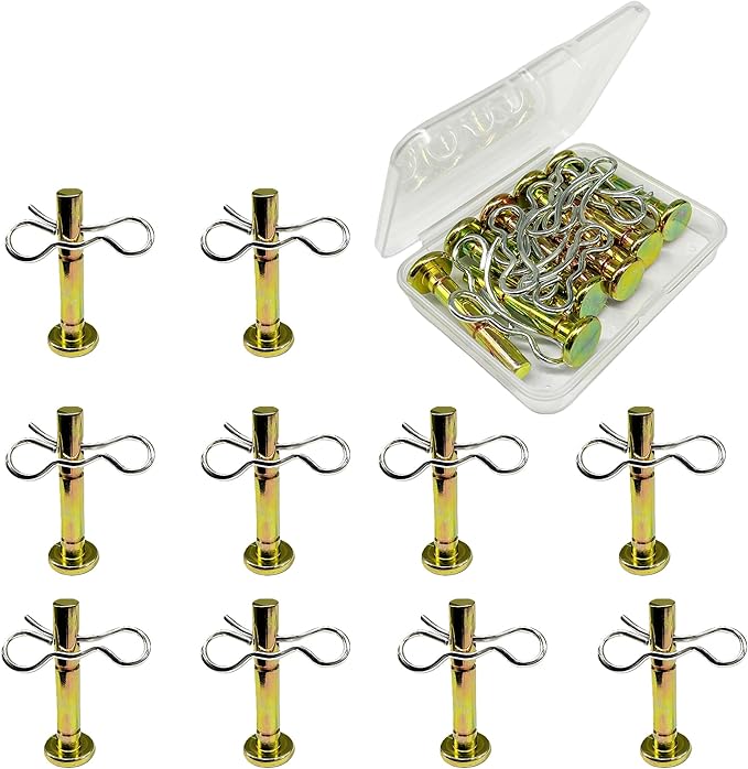 20 pcs Snowblowers Shear Pins Kit - Shear Pin 738-04124 738-04124A and Cotter Pin 714-04040 for MTD Troy-Bilt Snow Blowers