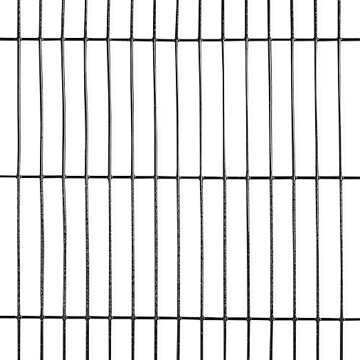 Fencer Wire 16 Gauge Black Vinyl Coated Welded Wire Mesh Size 0.5 inch by 3 inch (4 ft. x 50 ft.)