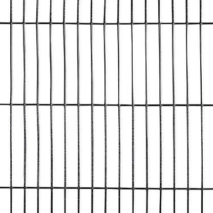 Fencer Wire 16 Gauge Black Vinyl Coated Welded Wire Mesh Size 0.5 inch by 3 inch (4 ft. x 50 ft.)