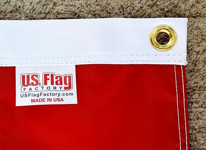 US Flag Factory - 4x6 FT Poland Polish Flag (Sewn Stripes) Outdoor SolarMax Nylon (No Seal) - Premium Quality - 100% Made in America (4x6 FT)