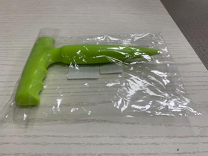 Seed Planter Tool, 6.9" Dibber Garden Tool, Plastic Seed Dibbler for Planting, Bulb Digger Garden Planter with Handle for Sowing Seeds, Planting, Bulbs, Digging (Light Green)