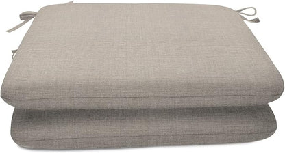 Sunbrella Patio Cushions - (2 Pack) - 20" W x 20" L x 2.5" T, Outdoor Chair Cushion with Comfort, Style & Durability Designed for Outdoor Living - Made in The USA