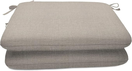 Sunbrella Patio Cushions - (2 Pack) - 20" W x 20" L x 2.5" T, Outdoor Chair Cushion with Comfort, Style & Durability Designed for Outdoor Living - Made in The USA