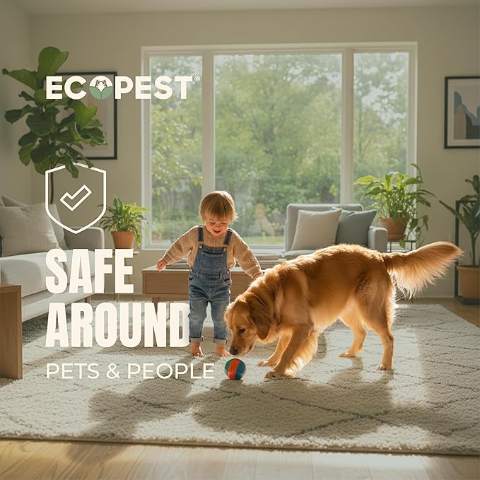 Bed Bug Spray – Natural, Plant-Based Killer for Bed Bugs, Eggs & Nymphs | Fabric & Mattress-Safe Home Treatment for Indoor Use | Child & Pet Safe, Low Odor, Eco-Friendly (22 oz)