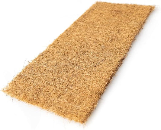 Coconut Coir Hydroponic Grow Mat - Pack of 25-10 x 20 Inches for 1020 Trays - Woven Coco Fiber Growing Pad for Microgreens & Wheatgrass