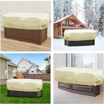Plant Covers Freeze Protection, 2 Pack Rectangular Frost Blankets for Outdoor Plants (22"x60"x20") – Winter Plant Covers, 2.4oz/yd² Frost Cloth Plant Protection for Raised Beds & Shrubs