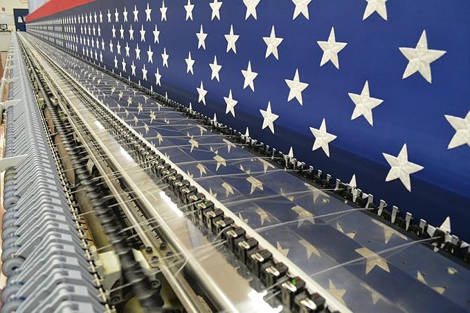 FlagSource FMAA Certified PolyExtra Polyester American Flag with Embroidered Stars and Sewn Stripes, Made in the USA, 10x15'