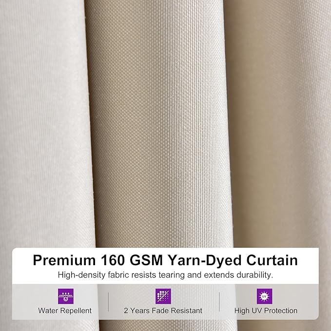 PURPLE LEAF 12' x 14' Outdoor Hardtop Gazebo, Champagne Aluminum Gazebo with Galvanized Steel Double Roof, Curtains and Netting for Patio Lawn and Garden