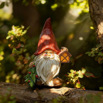 Garden gnome Statue Decoration, 6.4", for Indoor and Outdoor Home Balcony, Courtyard, and Lawn, Suitable for gnome and Gardening Enthusiasts, a Gift for mom, Women, or Birthday Present.