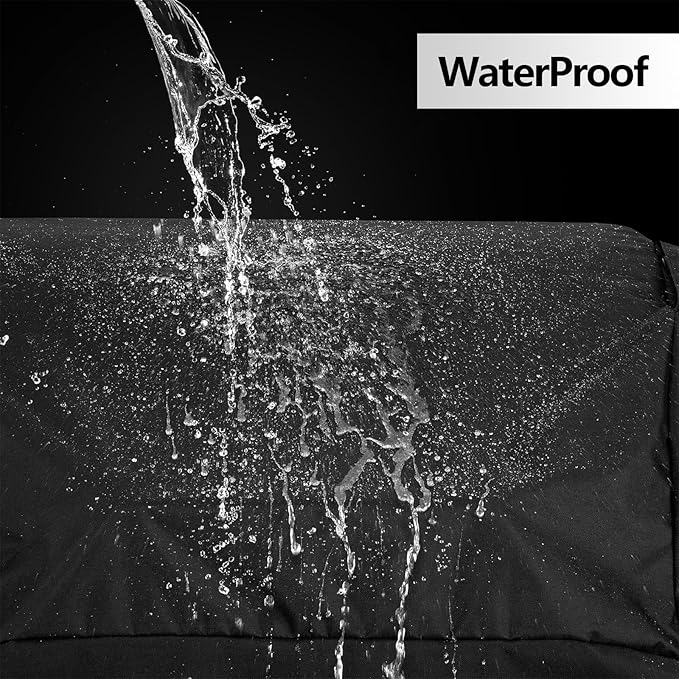 32 inch Grill Cover for Outdoor Grill,Upgraded Adjustable Buckle and Drawstring,Waterproof, Anti-UV, Rip-Proo,Suitable for Most Grills