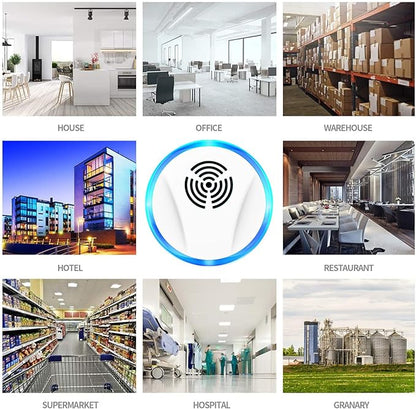 Ultrasonic Pest Control Repeller Indoor Plug in for Rodent Control, Mosquito Repellent, Cockroach Killer, Spider Deterrent, Electronic Mice Repellent. (2, White)