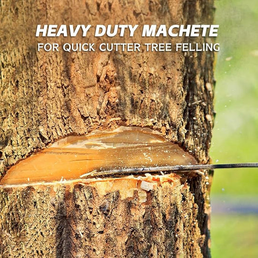 Billhook Sickle Machete for Yard Work Cutting Trees Heavy Duty machetes Mexicanos de Trabajo Best Machete Camping,Gardening Machete,Land Management,Hunting and Outdoor.