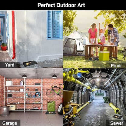 16 Pack Sticky Mouse Trap Rat Traps Indoor, Peanut Taste Pheromone Mouse Traps Indoor for Home, Glue Sticky Traps for Mice and Rats, Snake(Large Size)