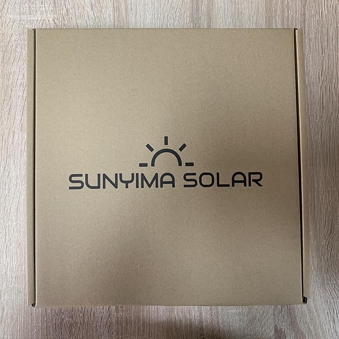 SUNYIMA Solar Panel Fan Kit, 12W Weatherproof Solar Panel with DC Fan for Small Chicken Coops, Greenhouses, Sheds,Pet Houses, Window Exhaust (Single Fan)