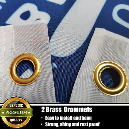 Iowa Flag 3x5 FT Sturdy for Outside, Heavy Duty 3Ply Polyester Iowa State Flags Outdoor, Double Sided Long Lasting IA State Flag Brass Grommets