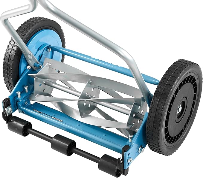 American Lawn Mower Company 1304-14SK2 14-Inch 5-Blade Push Reel Lawn Mower with Sharpener