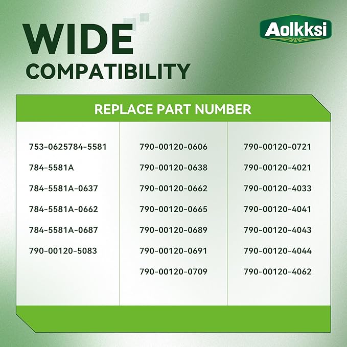 790-00120-0637 24" Snow Blower Shave Plate/Scraper bar Replacement for MTD 2 Stage Snow Thrower 784-5581A