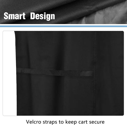 Kingling Grill Cover Fits for Captiva Designs 2-Burner Propane Gas Grill, Waterproof Heavy Duty Barbecue Griddle Cover - 37''x20''x35''