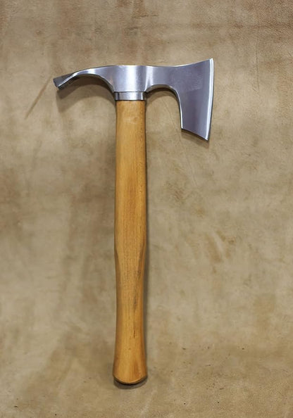 Bearded Hatchet/Axe Combined with Curved Adze Blade - Bowl Makers Tool by mapsyst