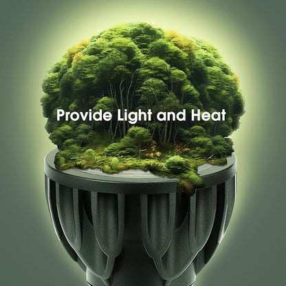 Briignite Grow Light Bulbs, 10W Plant Light Bulb, 150W Equivalent, High PPFD, PAR20 Full Spectrum Grow Bulb, E26 Base, LED Grow Lights for Indoor Plants, Seed Starting, 1 Pack