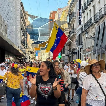 Venezuela Venezuelan Flag 3x5 ft Outdoor, Double Sided 3 Ply Heavy Duty Venezuela National Country Flag, 100% Quality Polyester Venezuelan Banner with Brass Grommets 4 Rows Stitches