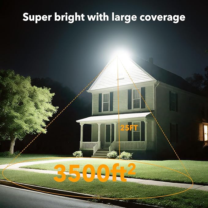150W LED Parking Lot Light,5000K 23000LM Adjustable Outdoor floodlights with Dusk to Dawn Photocell,IP65 Waterproof AC100-305V, Outdoor Shoebox Light with Trunnion Wall Yoke Mount for Yard Garage Barn