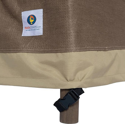 DUCKCOVERS Elegant Waterproof 79 Inch Patio Sofa Cover, Patio Furniture Covers