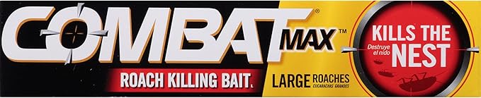 Combat Source Kill Max R2 Large Roach Bait, 8 Count (Pack of 2), Black