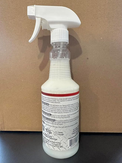 Mighty Mint Peppermint Oil Rodent Repellent Spray for Vehicles – Natural Mouse & Rat Control for Car Engines, RVs, Trucks & Boats – Plant-Based, Extra-Strong Formula – 16 oz (Pack of 2)