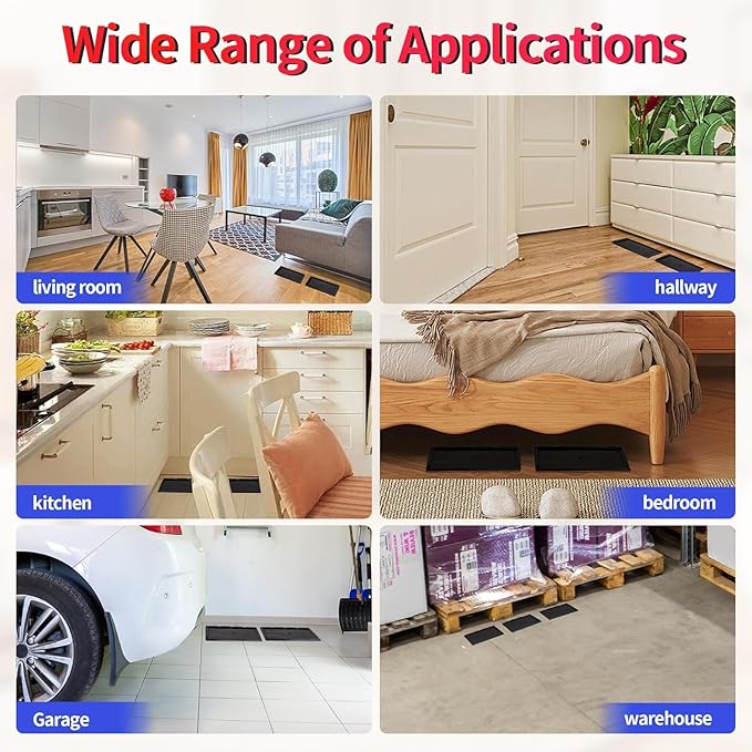 LULUCATCH Glue Mouse Traps Indoor for Home 30 Pack, Pre-Baited Sticky Plastic Glue Boards for House, Snake, Lizard, Insect, Mice, Rats & Spider Traps, Pet Safe Pest Control