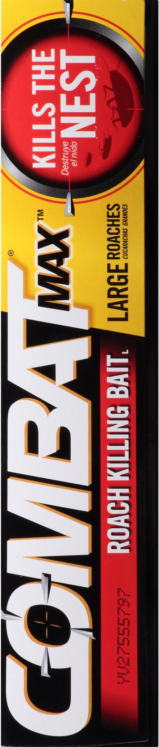 Combat Source Kill Max R2 Large Roach Bait, 8 Count (Pack of 2), Black