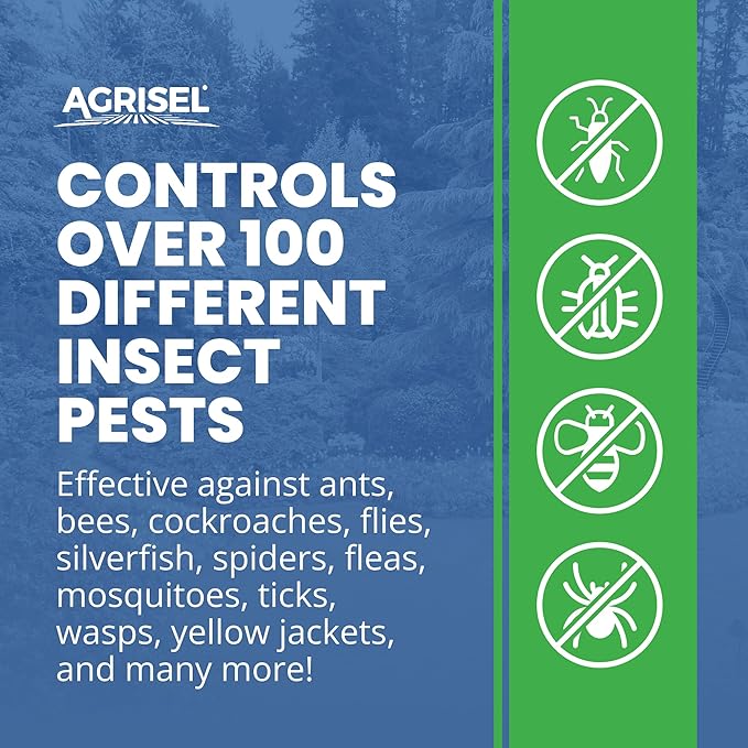 Zone Plus Insect & Pest Control, Broad Spectrum, for Indoor & Outdoor, Effective Against 100 Pests, Eco-Friendly, 3-Pack of Disposable is Included with Purchase, 32 Ounce