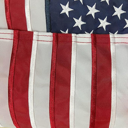 TOPFLAGS American Flag Garden Flag Embroidered Stars 12x18 Inch USA Small Flags for Yard US Flag Decor Outdoor