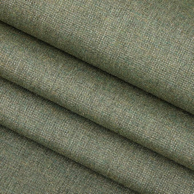RSH DECOR: Sunbrella Square Throw Pillows Set of 4 | 17" x 17" | Water and Fade-Resistant Performance Fabric | Outdoor Pillow Covers with Down-Alternative Inserts | Made in USA (Cast Sage Green)