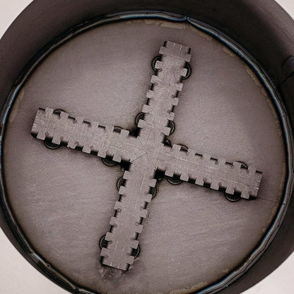 Breeo Smokeless Fire Pit (X Series 19, Corten Steel) | 22.1 inch Smokeless Fire Pit for Outside | 47 Pounds | Ideal for Families | Compatible with Wide Range of Breeo Accessories