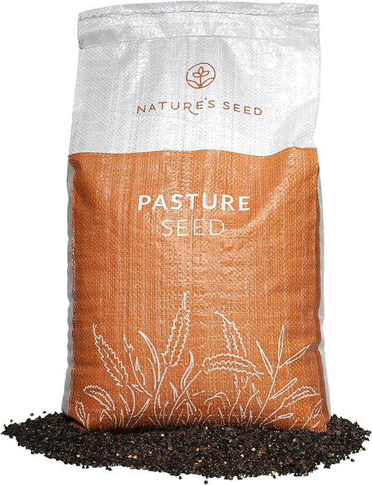 Nature’s Seed Common Buckwheat Seeds for Planting, Wildlife Food Plot, Cover Crop, Green Manure, Pasture, 5 Lbs