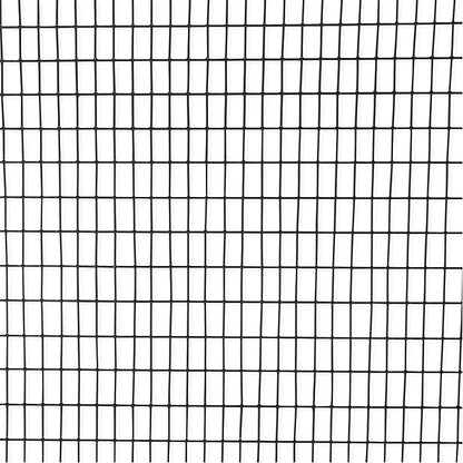 Fencer Wire 16 Gauge Black Vinyl Coated Welded Wire Mesh Size 0.5 inch by 1 inch (3 ft. x 50 ft.)