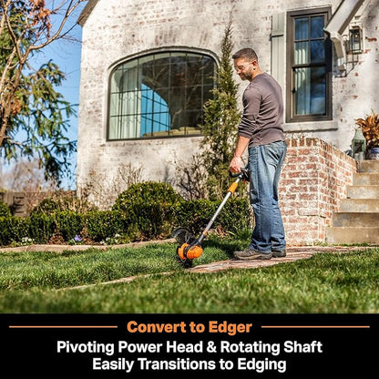 LawnMaster CLGT2412S 24V 12" Cordless String Trimmer 2.0AH Battery & Charger Included