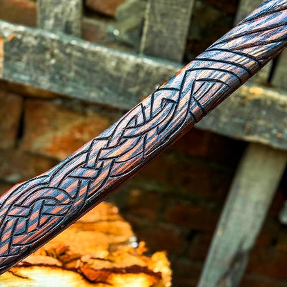 MDM-012 Custom Hand Forged Viking Axe Real Tomahawk Viking Hatchet Beared Camping Axe, 5160 HIGH Carbon Steel Blade, Throwing Set Vintage Ax Viking Gift for Him - Viking Gifts (Ragnar)