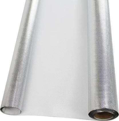 TEXALAN(R) Diamond Film Foil Roll Highly Reflective Mylar Film Roll for Grow Room 4X50FT 6 Mil