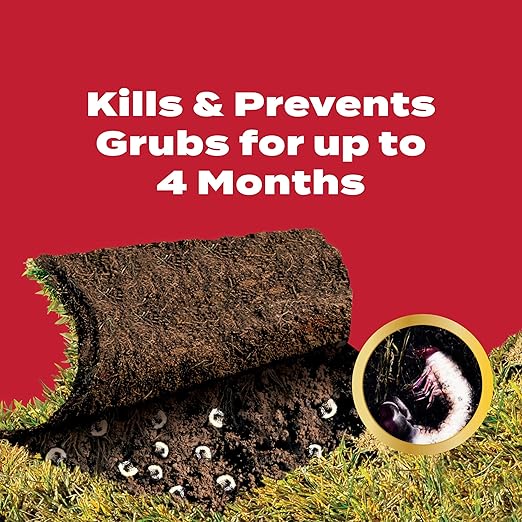 Scotts GrubEx1 Season Long Grub Killer, Protects Lawns Up to 4 Months, 5,000 sq. ft., 14.35 lbs.