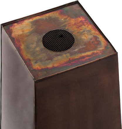 H Potter Tall Planter Large Copper Flower Pot Outdoor Indoor Patio