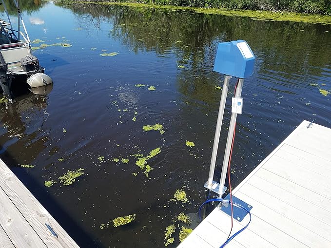 Scott Aerator: Aquasweep with Oscillator | Dock Mount | Muck Blaster | 1Horse Power, 115V | Made in USA | 5-Year Warranty (50ft Cord)