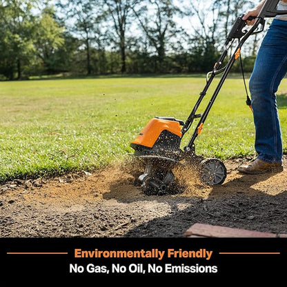 LawnMaster TE1016M Electric Tiller 12-Amp, 16-Inch