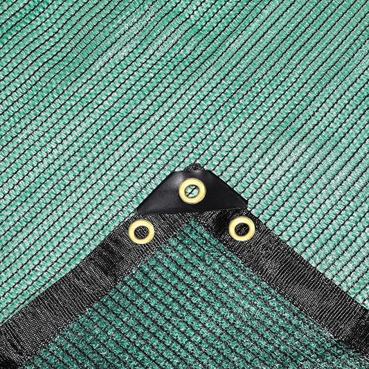 e.share 70% Shade Cloth for Garden, 12 Ft X 12 Ft Sun Shades Outdoor Patio with Grommets for Plant Covers,Porch Screen,Pergola Shade Cover,Greenhouse,Green