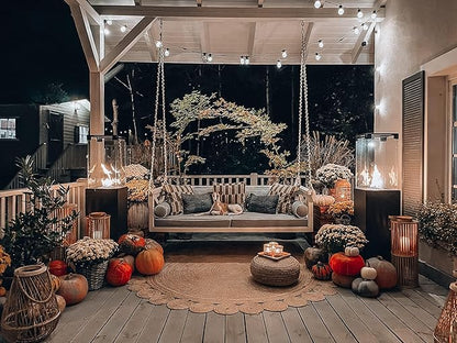 Planika Faro Propane Patio Heater 59" 32,000 BTU Modern Freestanding Glass Tower with Wheels, Smokeless 360° Flame, Cover & Regulator Included for Commercial & Residencial Outdoor Spaces