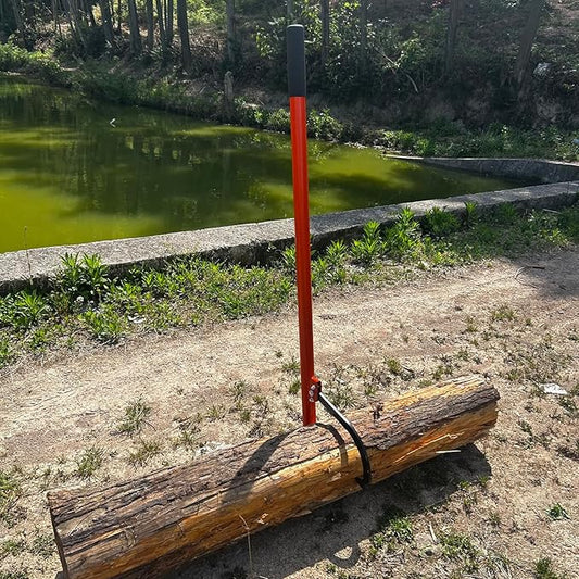 58 in Felled Cant Hook Logging Tool - Cant Hook Log Roller Tool, max 19 Inch Opening Felling Log Roller Tool